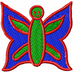 Butterfly Embroidery Design 11